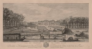 Zámek Saint Ouen od Jacques Rigaud