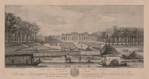 Zámek Saint Ouen. od Jacques Rigaud