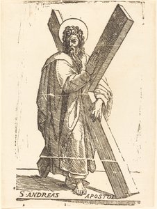 Svatý Ondřej od Jacques Stella