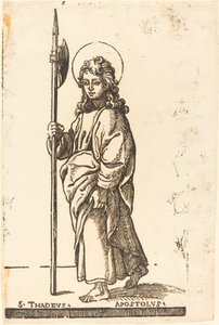 Svatý Juda (Tadeáš) od Jacques Stella