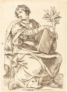 Sibylla Agrippa od Jacques Stella