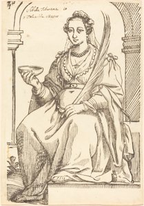 Sibylla Tiburtina od Jacques Stella