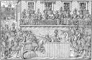 Turnaj, kde je Henri II. smrtelně zraněn, 1559