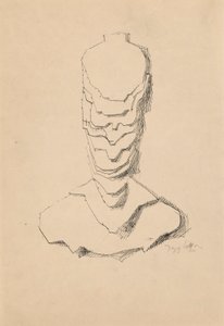 Abstraktní konstrukce (Baudelaire) od Jacques Villon