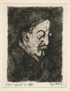 Portrét malíře-tiskaře Emile Nicolle (Portrait of Painter-Printmaker Emile Nicolle)