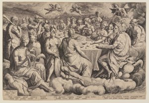 Hostina bohů od Jacques de Gheyn II