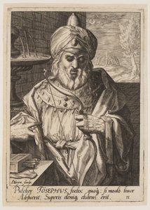 Josef, z knihy Dvanáct Jákobových synů od Jacques de Gheyn II