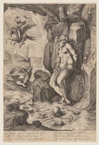 Perseus osvobozuje Andromedu od Jacques de Gheyn II