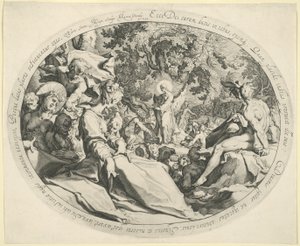 Zázrak pěti chlebů od Jacques de Gheyn II