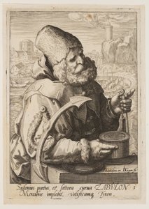 Zebulon, z knihy Dvanáct synů Jákobových od Jacques de Gheyn II