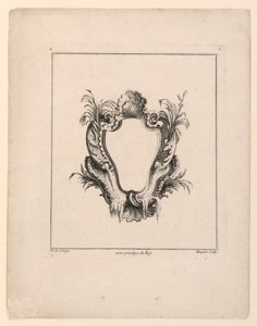 Ester, z "Recueil Nouveau de Differens Cartouche"