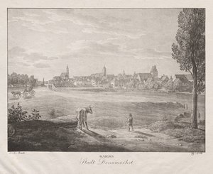 Bavorsko, město Donauworth od Jakob Alt