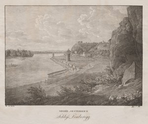 Nieder-Oesterreich, zámek Louberegg od Jakob Alt