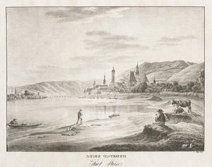 Dolní Rakousko, město Stein, 1819. od Jakob Alt