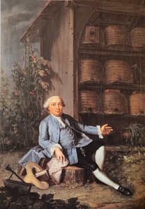 Německy: Portrét Vincenze Frischinga (1727-1790), člena Velké rady, statkáře v Uttigenu.