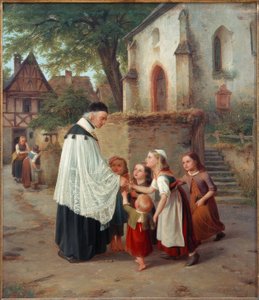 Vesnický farář od Jakob Fürchtegott Dielmann