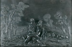 Venuše a Adonis od Jakob Gabriel Mollinarolo