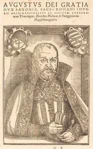 Augustus Hertzog ze Saska od Jakob Lucius the Elder