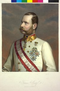 Rakouský císař František Josef I. od Jakob Melcher