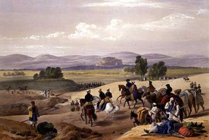 The Approach to the Fortress of Kwettah, from 