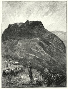 Tradiční hora krás (litho) od James (after) Clark