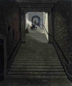 Ancient Staircase, Windsor Castle, from 