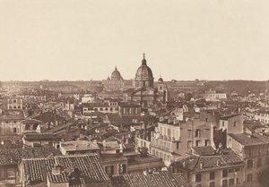 Pohled na Řím,c. 1855 (foto) od James (attr.to) Anderson