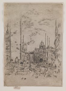 Piazzetta od James Abbott McNeill Whistler