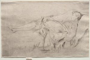 Dítě na gauči, č. 2. od James Abbott McNeill Whistler