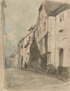 Ulice v Saverne, 1858. od James Abbott McNeill Whistler