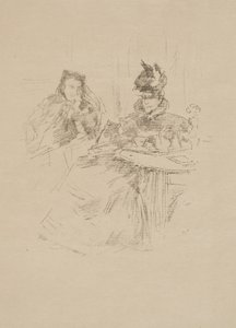 Odpolední čaj od James Abbott McNeill Whistler