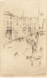 Alderney Street, c. 18801881. od James Abbott McNeill Whistler