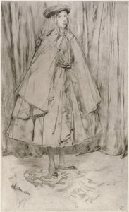 Annie Haden, 1860 od James Abbott McNeill Whistler