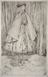 Annie Haden, 1860. od James Abbott McNeill Whistler