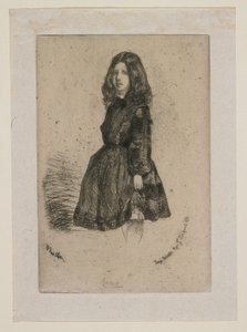 Annie z Dvanácti leptů podle přírody od James Abbott McNeill Whistler