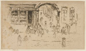 Archway, Brusel od James Abbott McNeill Whistler