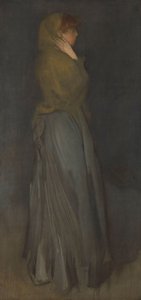 „Uspořádání ve žluté a šedé“: Effie Deans, kolem 1876-78