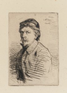Auguste Delatre, 1858. od James Abbott McNeill Whistler