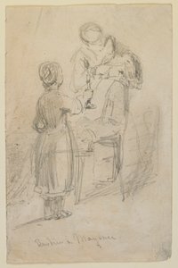 Holič v Mohuči, 1858. od James Abbott McNeill Whistler