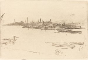 Battersea: Úsvit, 1875. od James Abbott McNeill Whistler
