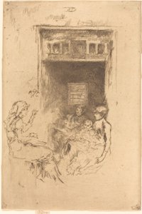 Navlékače korálků, 18791880. od James Abbott McNeill Whistler