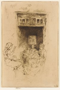 Navlékače korálků, 1879-1880. od James Abbott McNeill Whistler