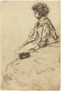 Bibi Lalouette, 1859. od James Abbott McNeill Whistler