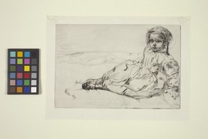 Bibi Valentin (lept) od James Abbott McNeill Whistler