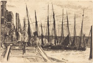 Billingsgate, 1859. od James Abbott McNeill Whistler