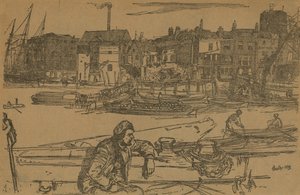 Přístaviště černých lvů od James Abbott McNeill Whistler