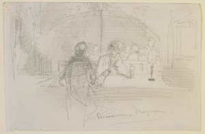 Pivovar v Mohuči, 1858. od James Abbott McNeill Whistler