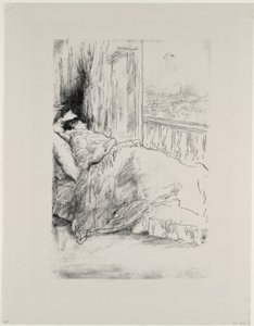 U balkonu, 1896 od James Abbott McNeill Whistler