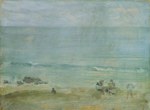 U pobřeží, St. Ives (olej na palubě) od James Abbott McNeill Whistler