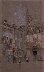 Campanile Santa Margherita, 1879-80 od James Abbott McNeill Whistler